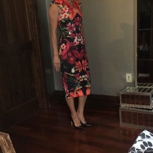 Ted Baker Floral Fitted dress